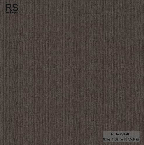 วอลเปเปอร์ ลายผ้า สีน้ำตาลเข้ม PLA-F84W
