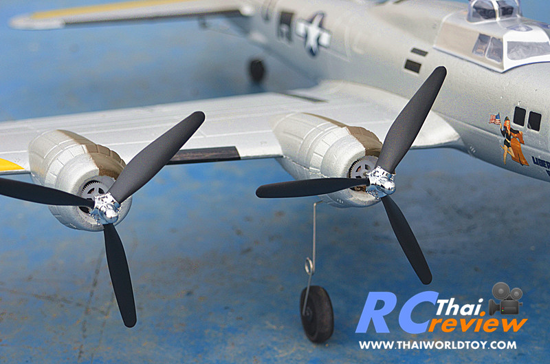 B-17 Aircraft (Auto Pilot) ทิ้งระเบิดสงครามโลก