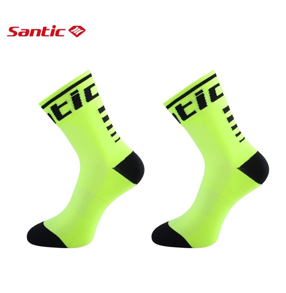 ถุงเท้าปั่นจักรยาน ออกกำลังกาย SANTIC