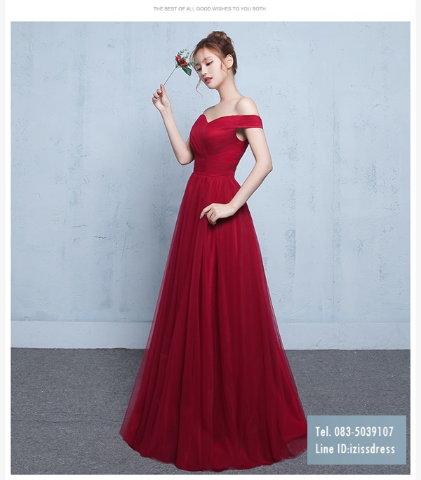 PW588- **พร้อมส่งค่ะ**ชุดคู่ถ่ายพรีเวดดิ้ง (prewedding dress) & ชุดแต่งงานแฟนซี (Fancy wedding dress)ชายหญิง "ธีมสีแดง"