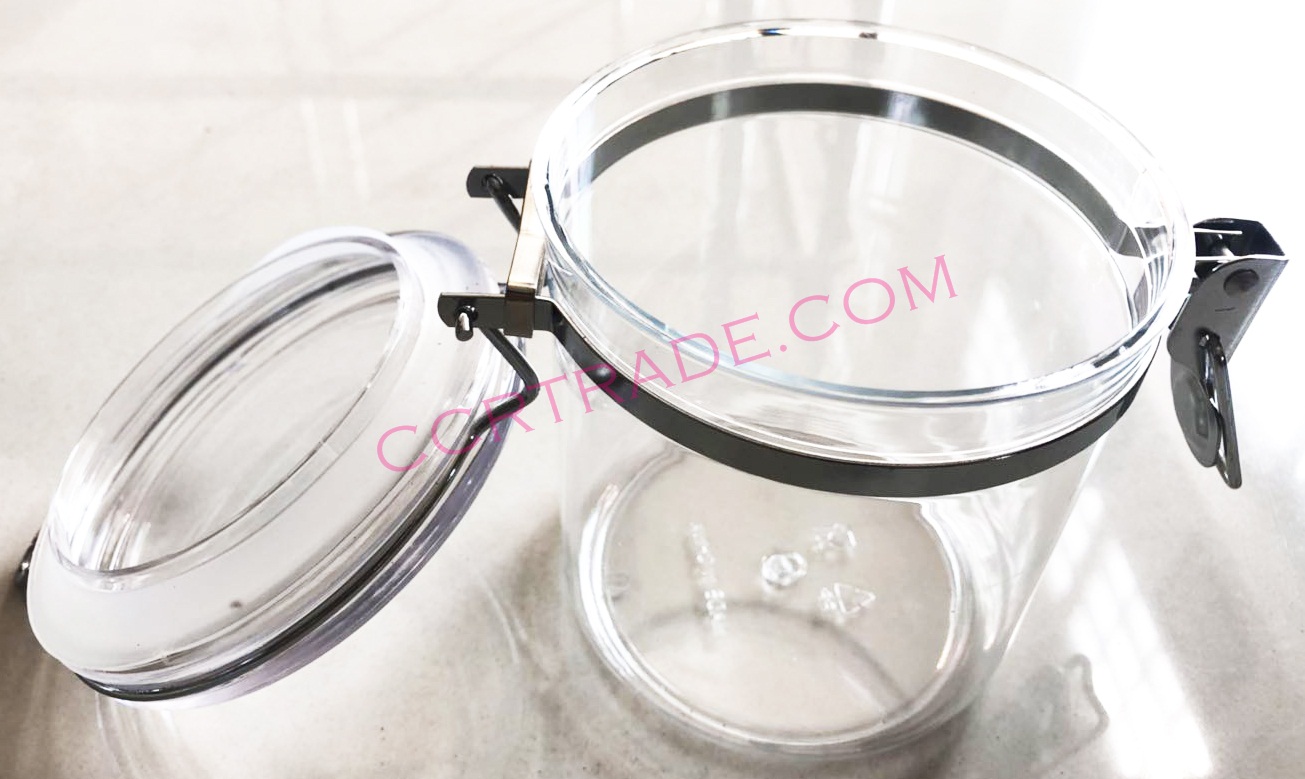 กระปุกสุญญากาศฝาล็อค (เล็ก) 10x11.5 ซม.(1x3)