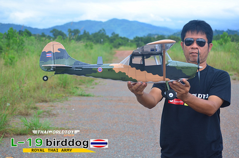 L-19 Bird dog (กองทัพบก)1,200mm.เครื่องบินบังคับ