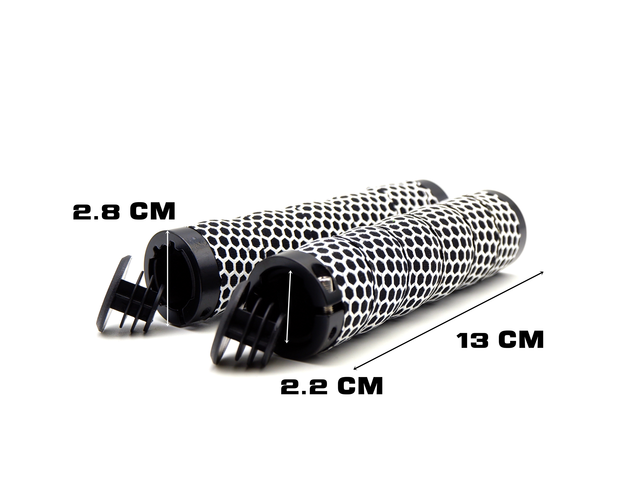 ปลอกแฮนด์จักรยานเสือภูเขาลายรังผึ้ง THAIBIKE แบบหนานุ่ม