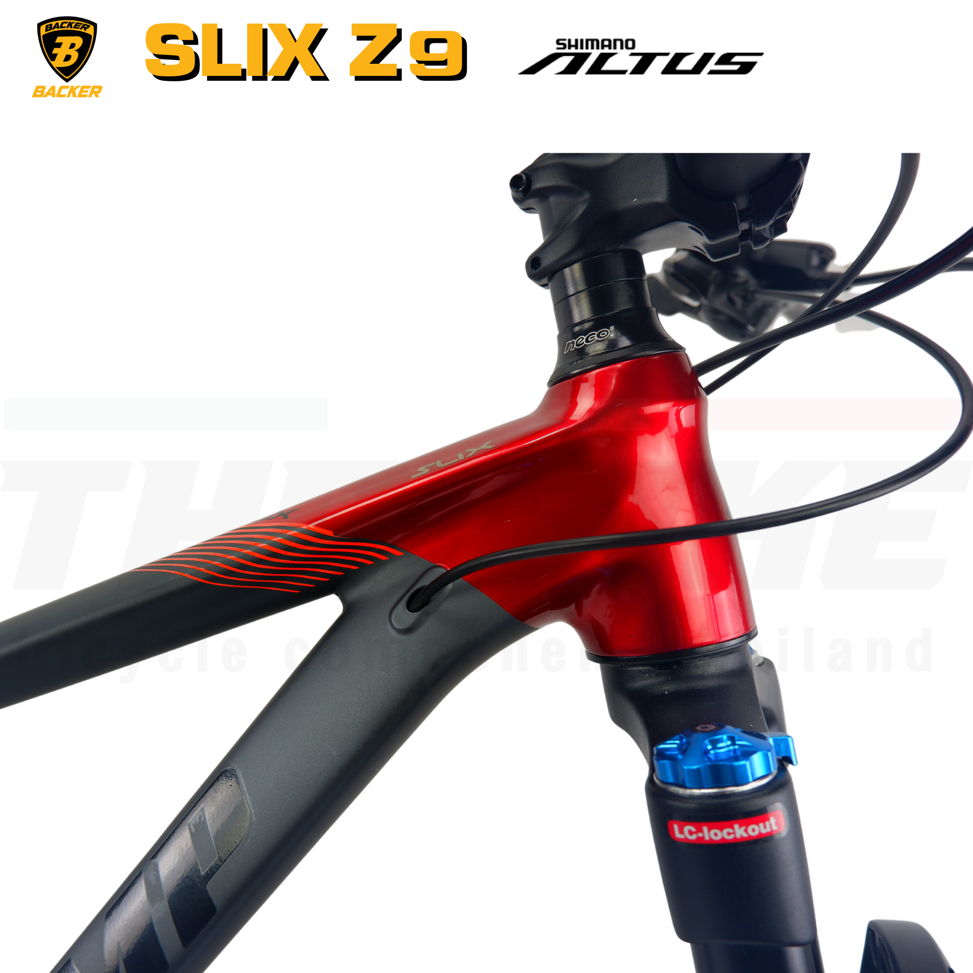 จักรยานเสือภูเขาเฟรม TOP อลูมิเนียมยี่ห้อ CAMP รุ่น SLIX Z9 เกียร์ SHIMANO