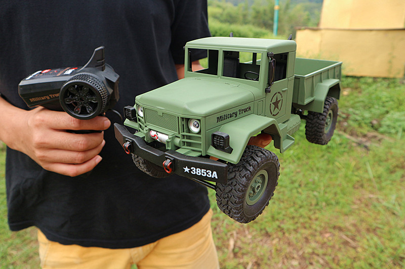 รถGMC U.S ARMY 4x4 รถทหารอเมริกัน - HENG LONG 3853A 1:16