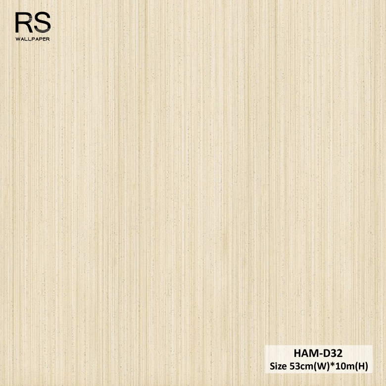 วอลเปเปอร์ สีครีม มีกลิตเตอร์สีทอง HAM-D32