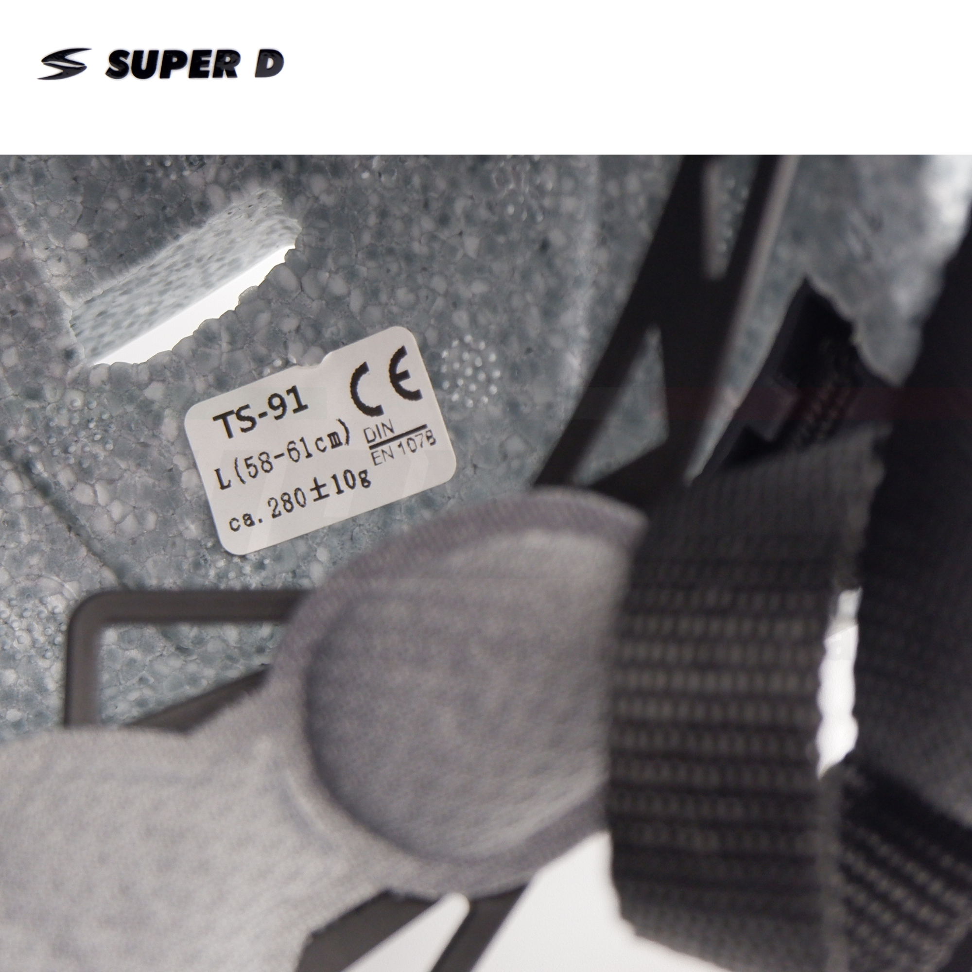 หมวกกันน็อคจักรยานเเสือภูเขา หมวกกลม SUPER D รุ่น DS-91