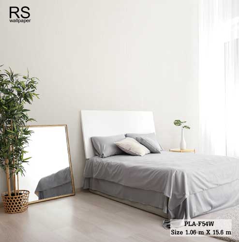 วอลเปเปอร์ สีเทาขาว PLA-F54W