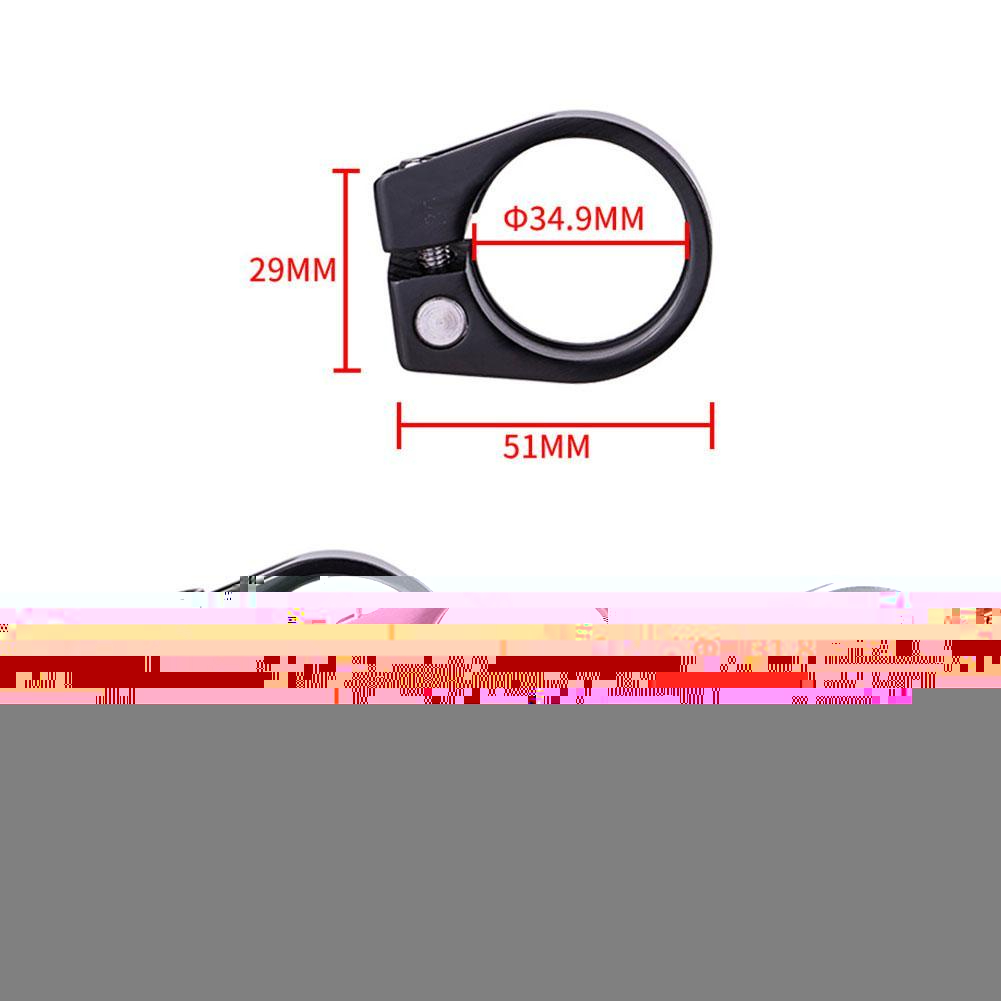 รัดหลักอานจักรยานแบบอลูมิเนียม ZTTO แบบปลดช้า ปลดเร็ว 31.8 34.9