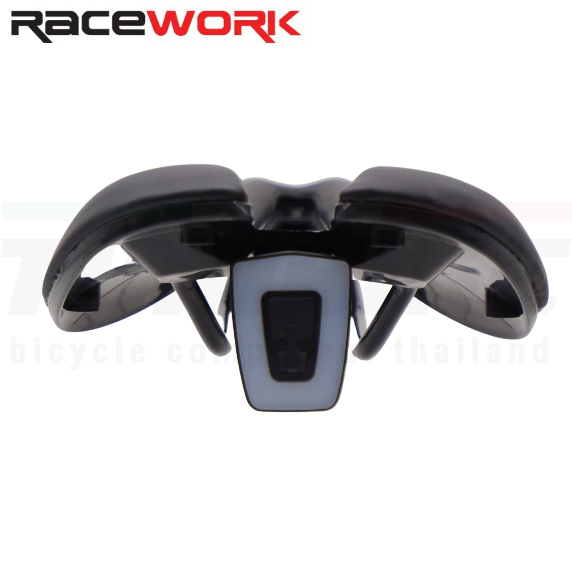 อานจักรยานเสือหมอบ เสือภเขา RACEWORK Pro4 MTB มีไฟท้ายในตัว