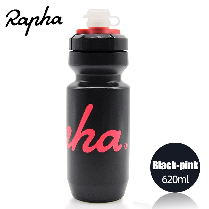 ขวดน้ำจักรยาน rapha ของแท้ พลาสติกนุ่ม ขนาด 620ml พิเศษแถมฟรีฝาปิดขวด