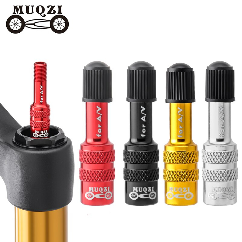ADAPTER แปลงหัวสูบจักรยานแบบ AV เป็นหัวสูบโช๊คมจักรยาน MUQZI THAIBIKE