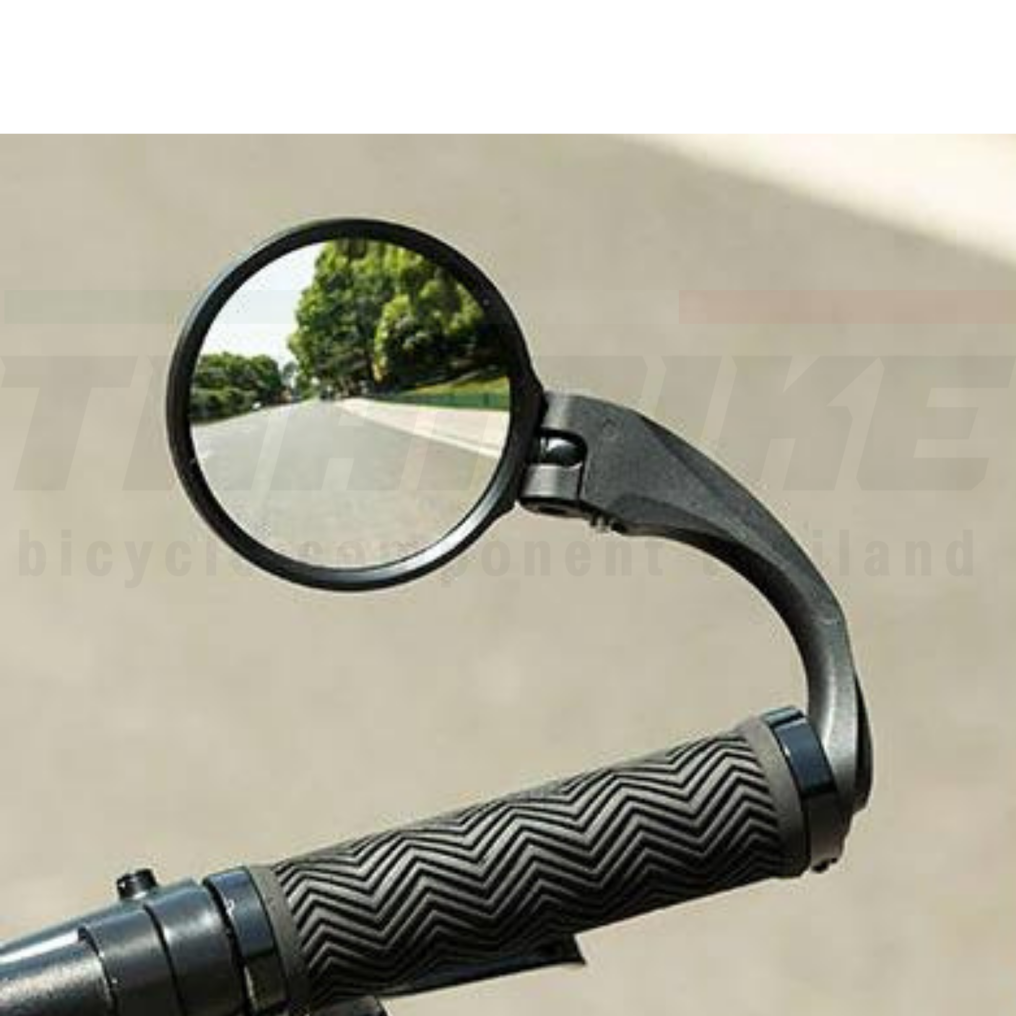 กระจกจักรยานแบบติดปลายแฮนด์ THAIBIKE 04 1ชิ้น