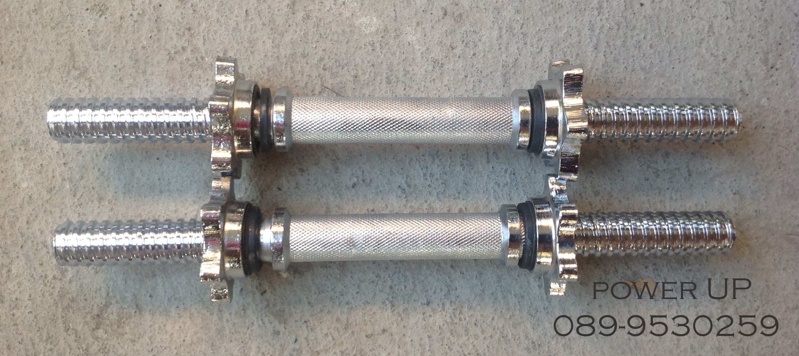 แกนดัมเบล ยาว 35 ซม ขนาดแกน 1 นิ้ว และ 1.2 นิ้ว