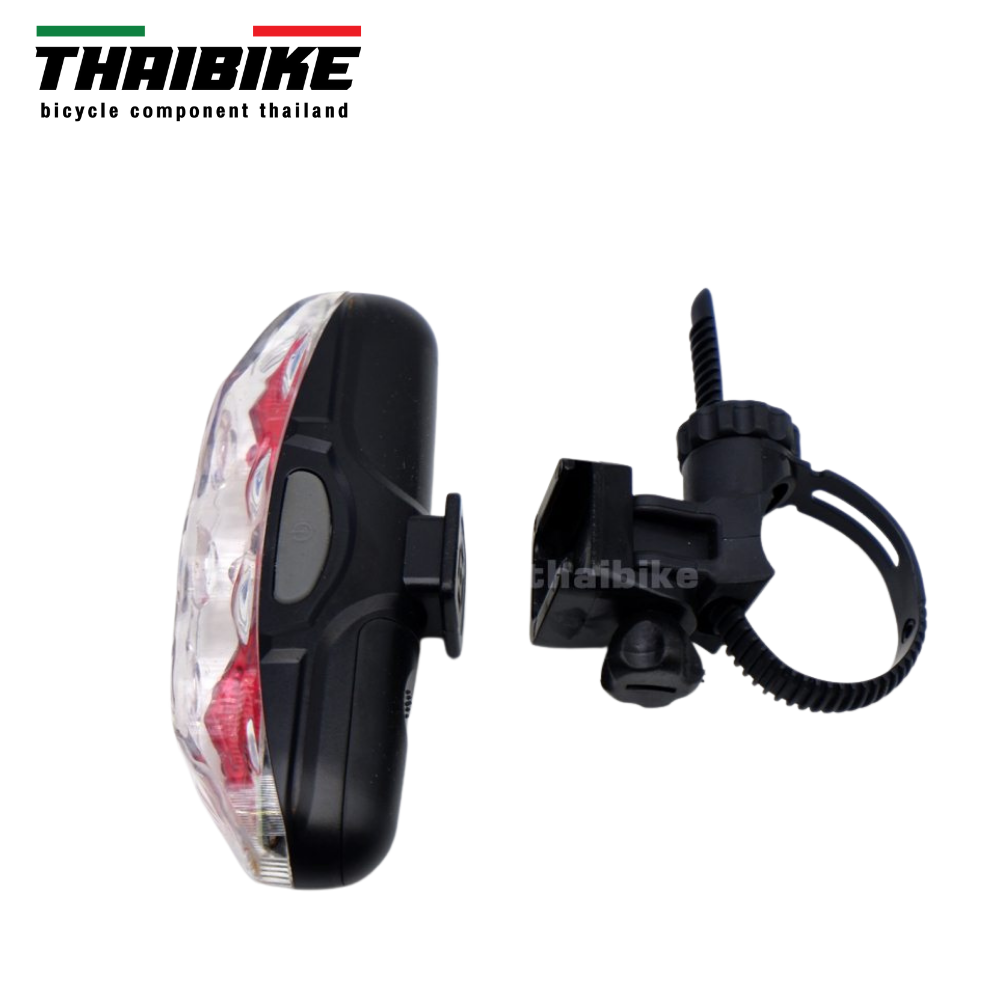 ไฟมะขาม SUNBIKE ติดจักรยาน ใช้ถ่าน ไฟท้ายจักรยาน