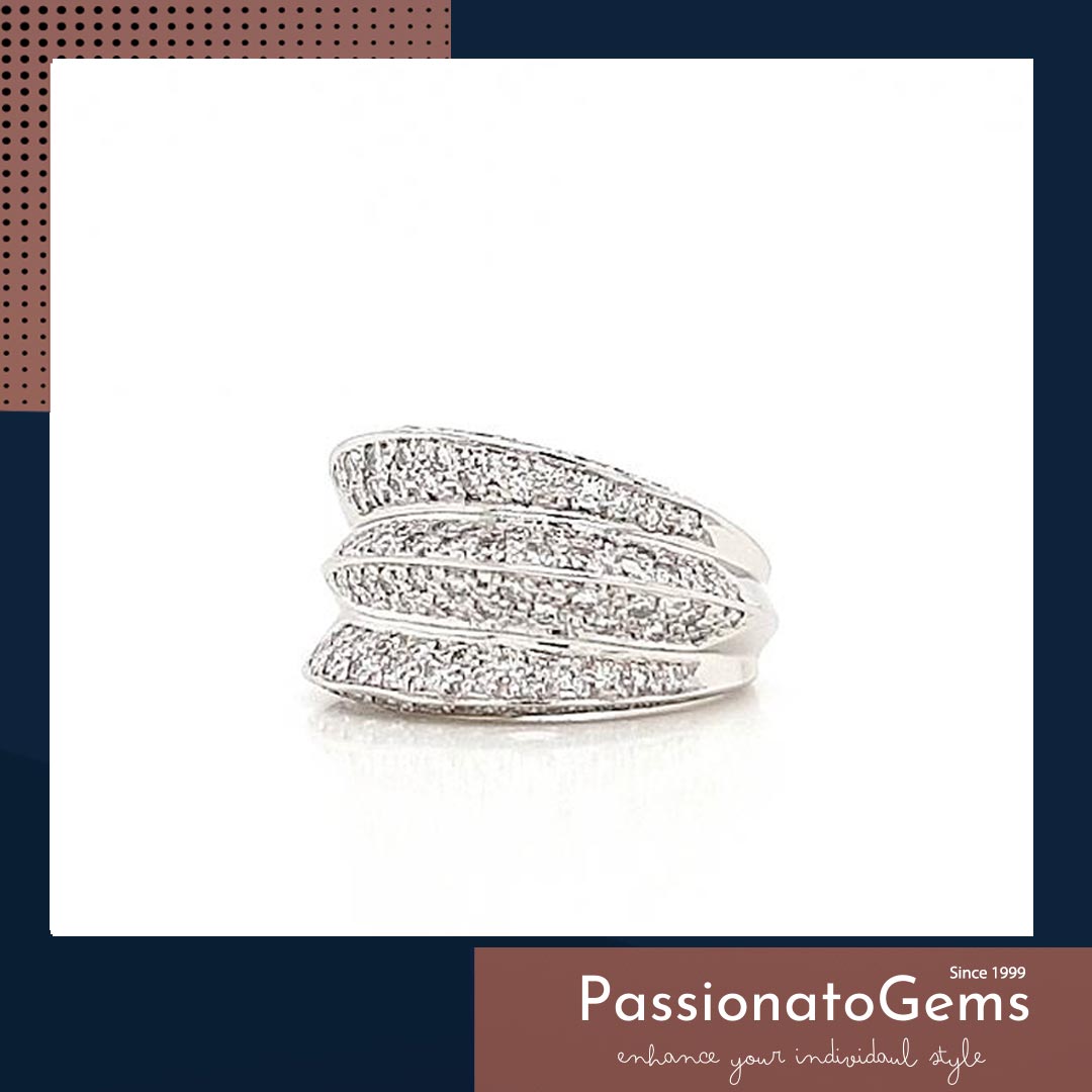 รหัส N1RPT0317-46 แหวนเพชร เพชรนน.รวม 1.20 กะรัต มีวงเดียวเท่านั้น ติดต่อ Line : @passiongems (อย่าลืมใส่ @หน้าpassiongems นะคะ)