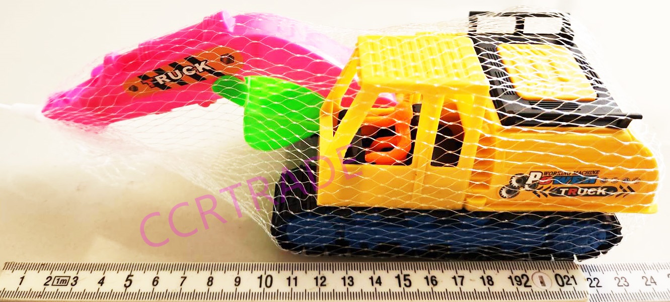 แม็คโครตีนตะขาบสีสดถุงตาข่าย 22 ซม.