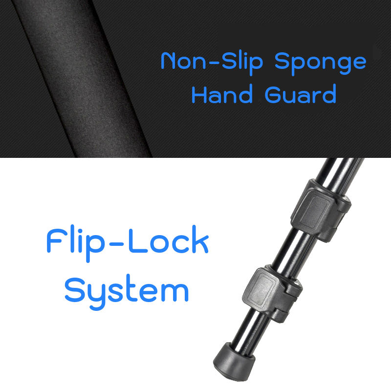 QZSD Tripod รุ่น Q-308 Q308 ขาตั้งกล้อง พร้อมหัวบอล หนักเพียง 1.3 กิโลกรัม รับน้ำหนักได้ถึง 5 กิโลกรัม