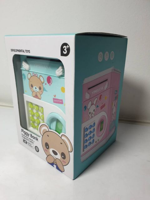 ออมสินดูดแบงค์ สแกนนิ้วได้‼️มีเพลง‼️มีนิทาน🌈เสียงสัตว์ คุ้มมากคะ ส่งจากกทม ส่งไวมาก🎁