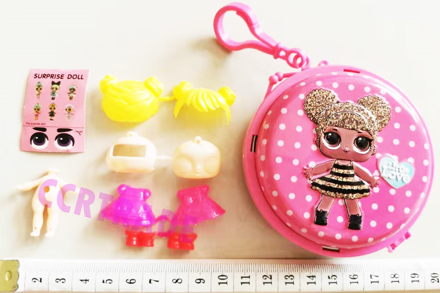 กระเป๋าเหล็กบาร์บี้ LOL กล่อง 7.5x13 ซม.