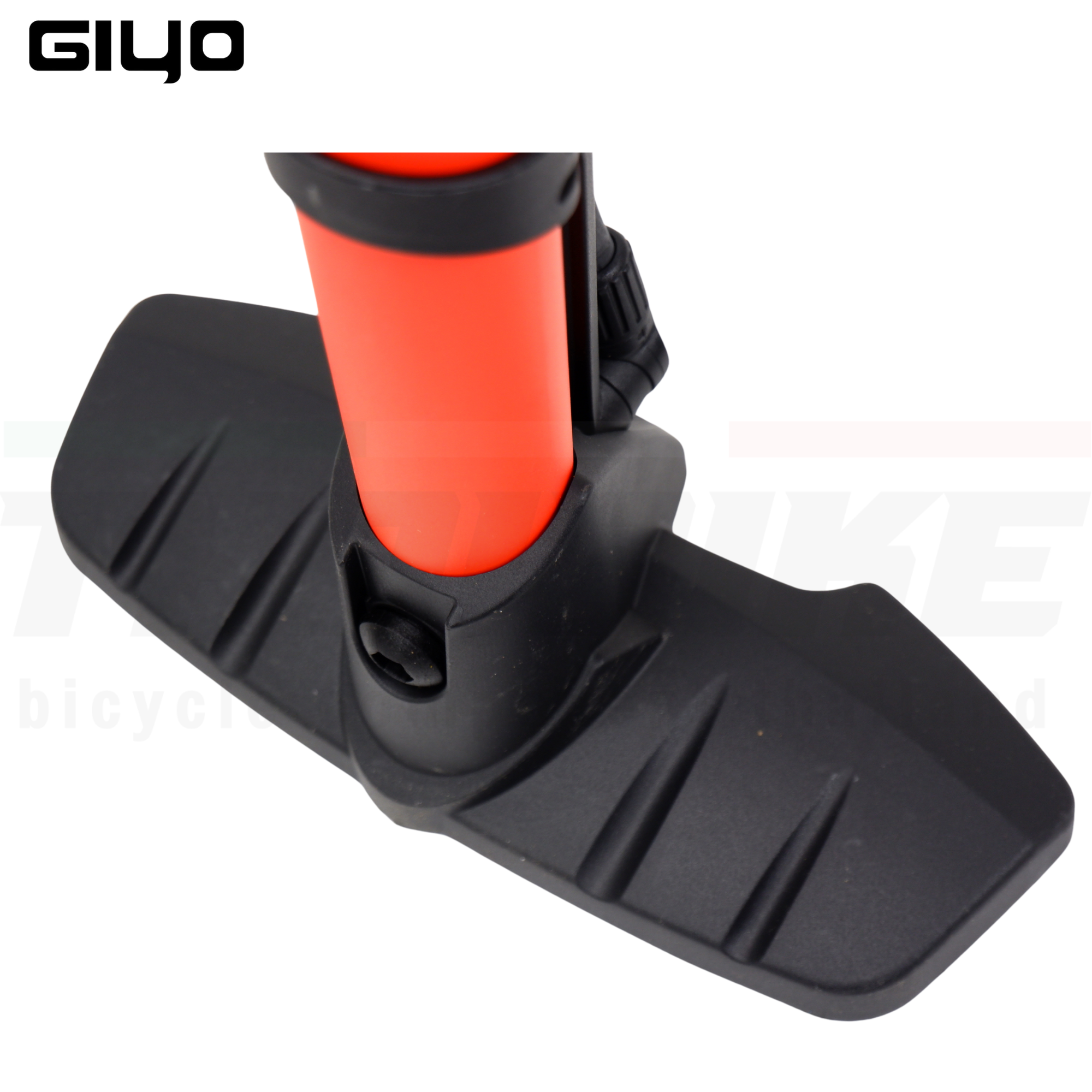 สูบจักรยานแบบตั้งพื้น GIYO GF43PE GF43DE 160PSI สูบได้สองหัว สูบตั้งพื้น