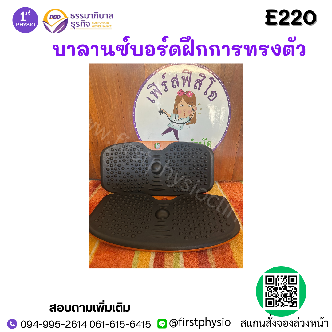 บาลานซ์บอร์ดฝึกการทรงตัว / FUNCTIONAL BALANCE BOARD