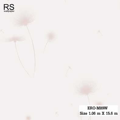 วอลเปเปอร์ ลายดอกไม้สีชมพูอ่อน ERO-M89W
