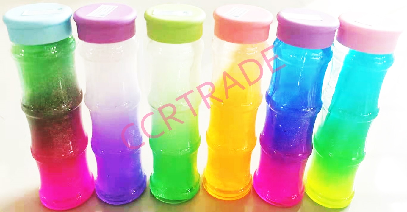 สไลม์กากเพชรขวดใหญ่ถาด 4x16 ซม.