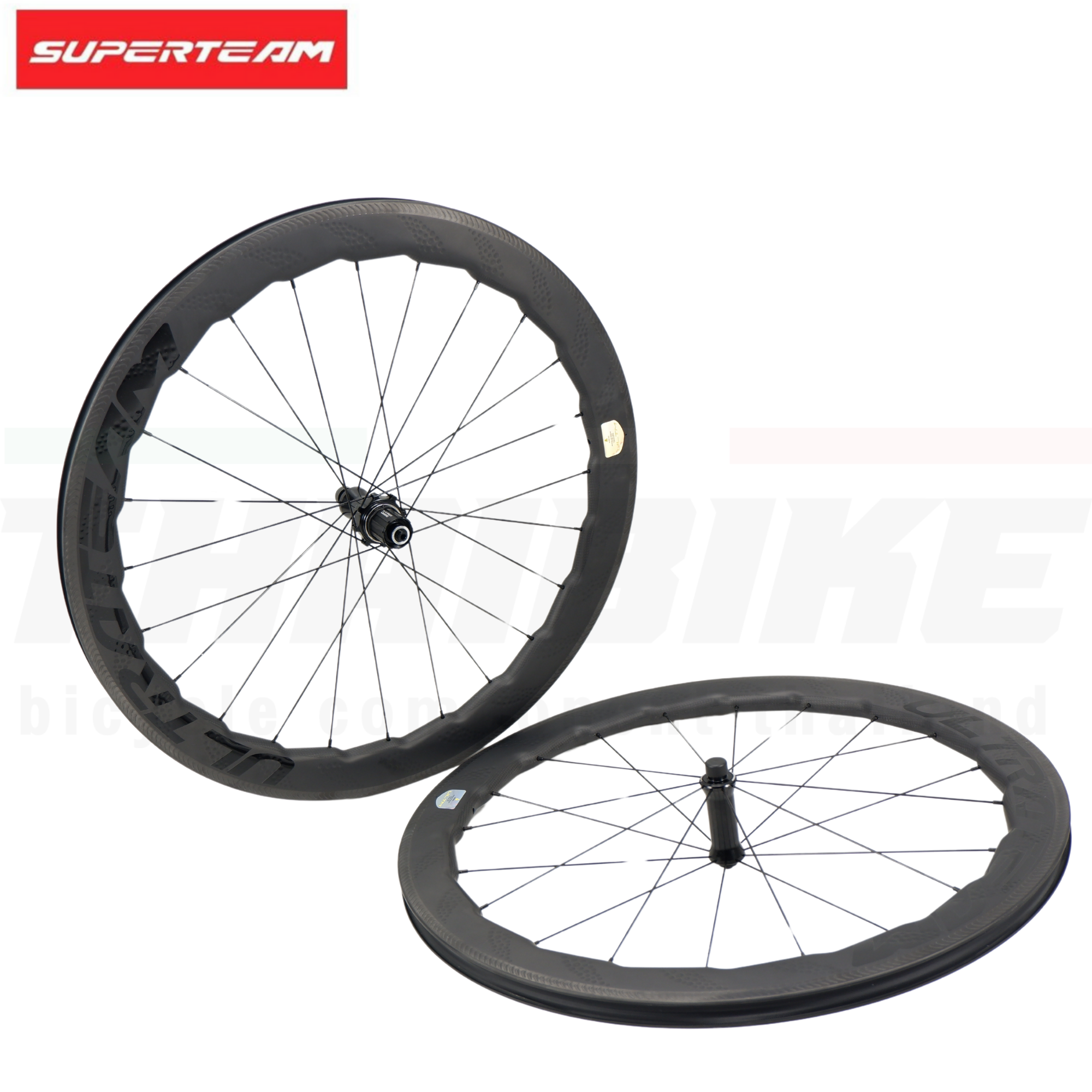 ล้อจักรยานเสือหมอบคาร์บอน ULTRATEAM CURVE เซรามิค 50/50