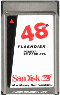 Sandisk PCMCIA Flash Card 48Mb