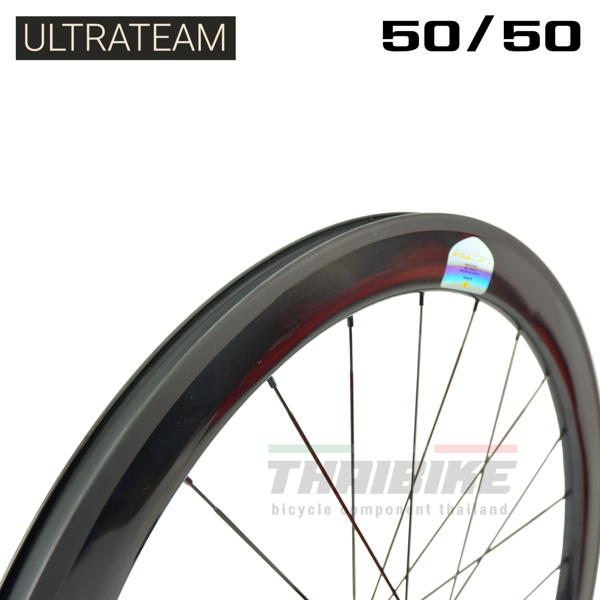 ขอบใหม่ NEW !! ล้อจักรยานเสือหมอบคาร์บอน ULTRATEAM รุ่น G3 ขนาด 5050 6060 6088