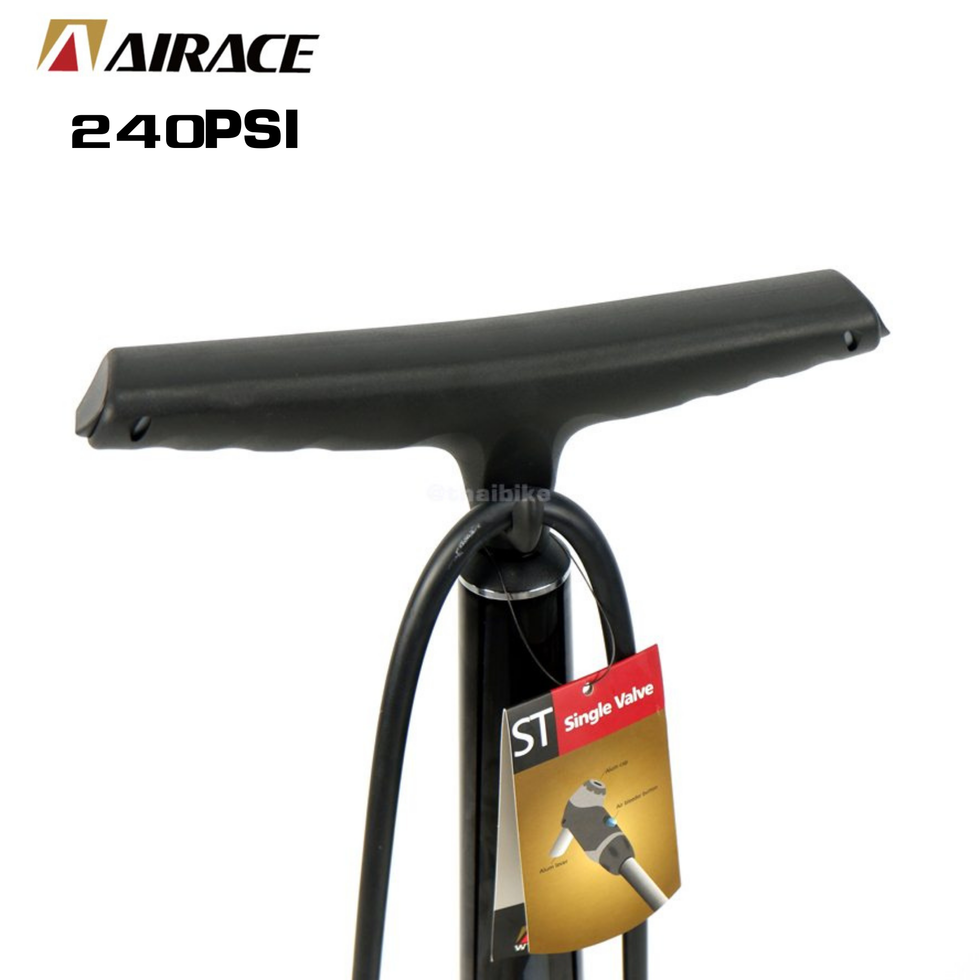สูบจักรยานตั้งพื้นตัว TOP Airace AF-15 สูบได้ 240PSI