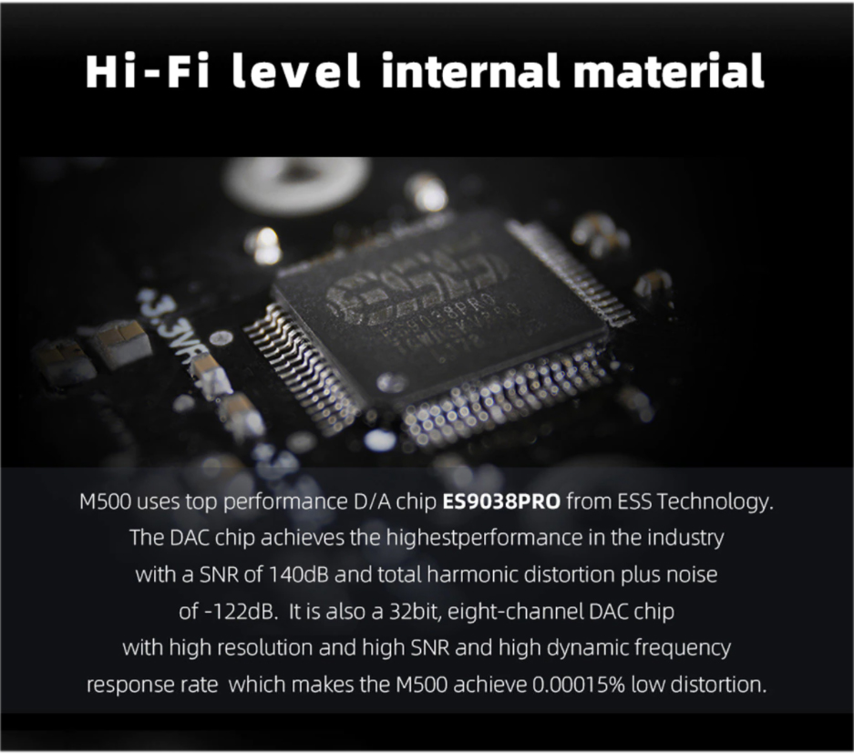 ขาย SMSL M500 DAC& ตั้งโต๊ะ ระดับ Hi-Res รองรับ MQA ประกันศูนย์ไทย