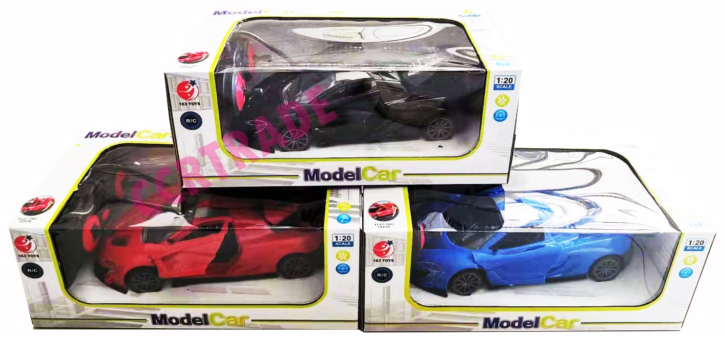 รถแลมโบกีนี่บังคับ+ถ่านชาร์ท มีไฟหน้ากล่อง 15x28 ซม.(1x3)