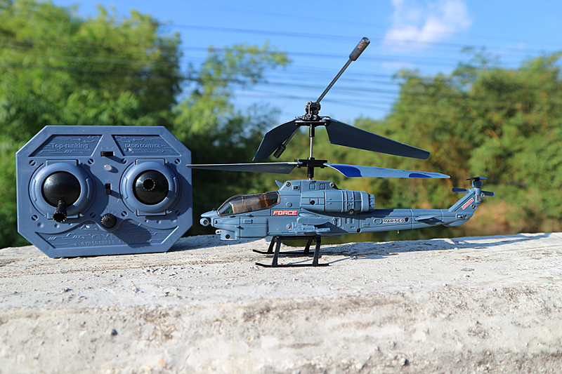 AH-64 Apache Mini RC Helicopter 3.5 CH