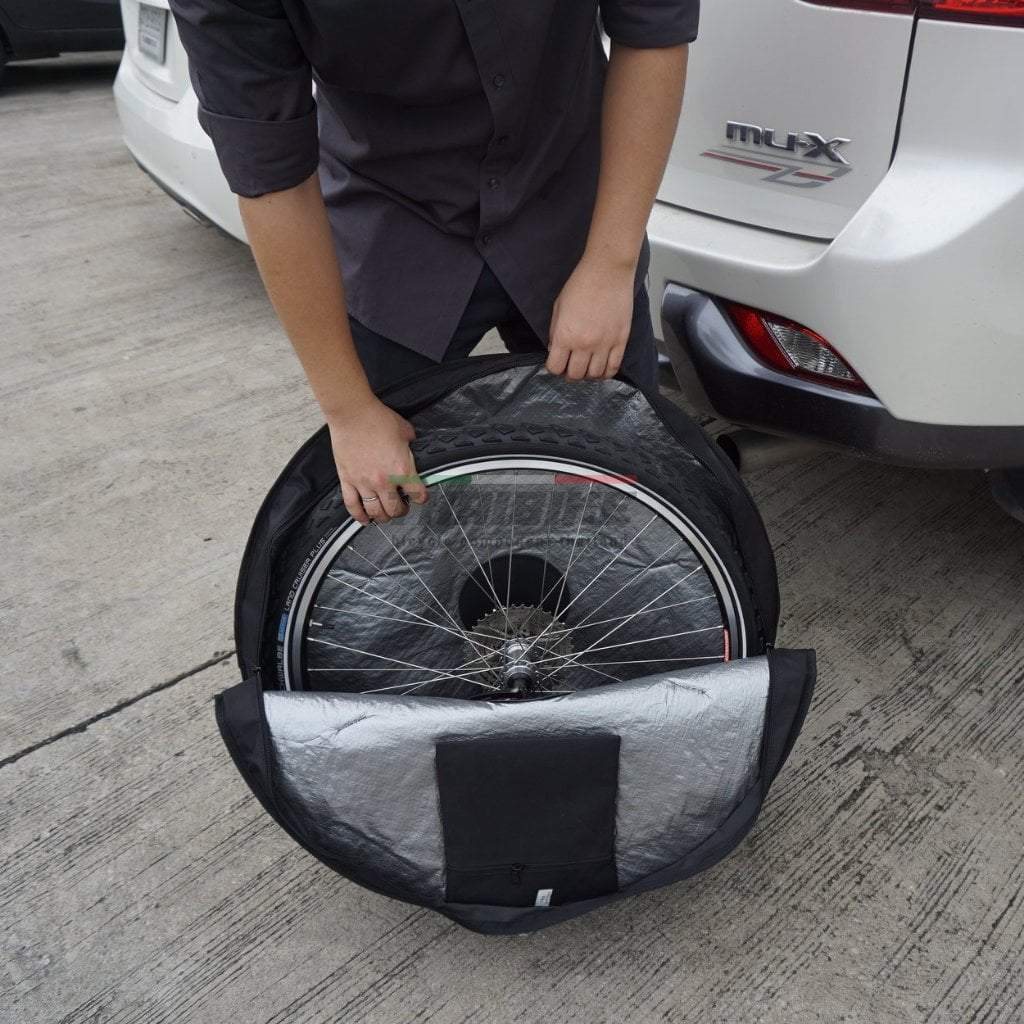 กระเป๋าใส่ล้อจักรยาน(ล้อเดียว) ล้อ 29 27.5 26 700C สีดำ VINCITA B190-29