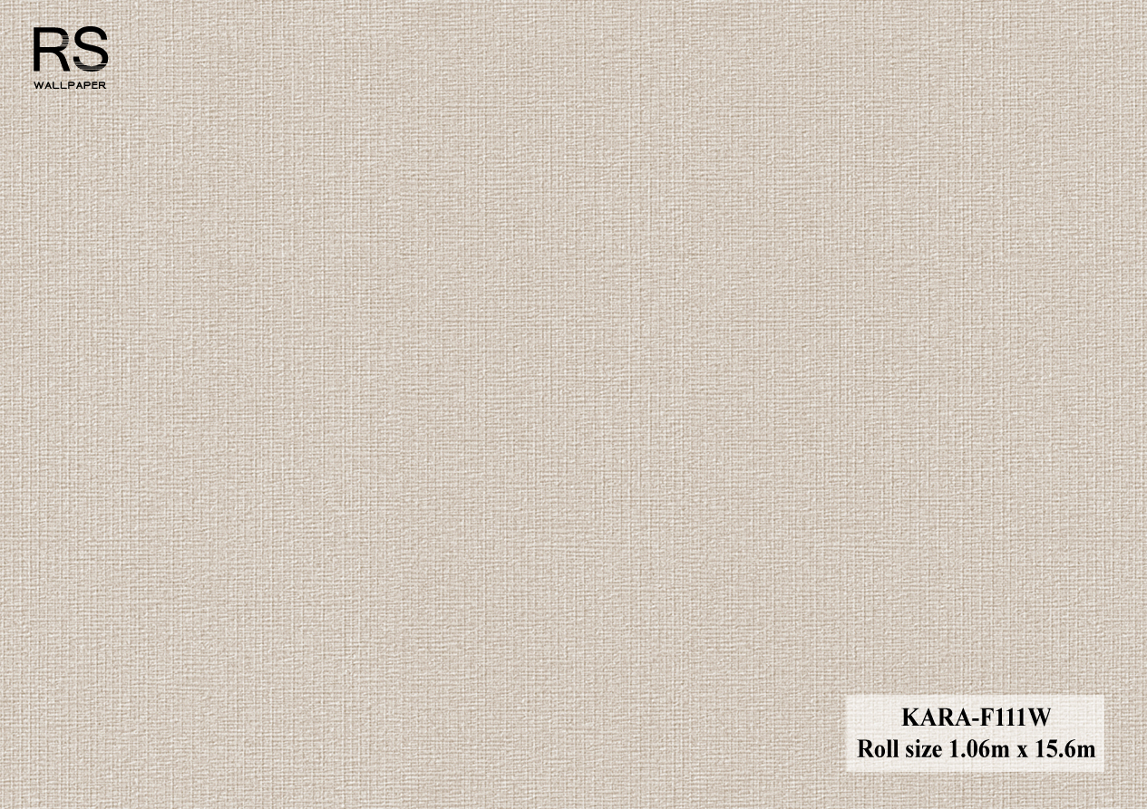 วอลเปเปอร์ สีน้ำตาล KARA-F111W