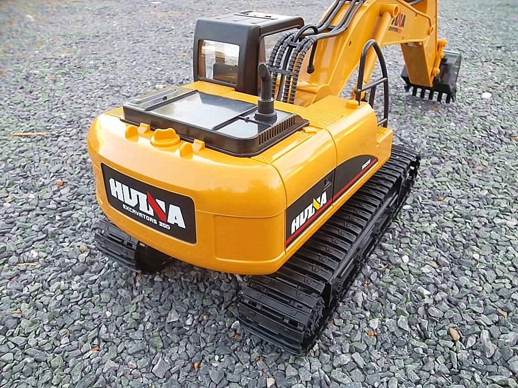 แม็คโครบังคับ CAT-350 ปุ้งกี๋ขุดเหล็ก