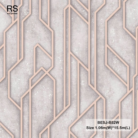 วอลเปเปอร์สไตล์โมเดิร์น สีน้ำตาล BESJ-B52W