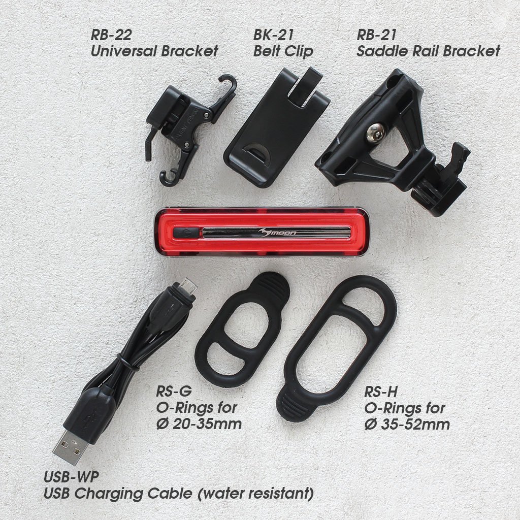 ไฟท้ายจักรยาน MOON NEBULA งานไต้หวัน ลดราคาพิเศษ ของแท้