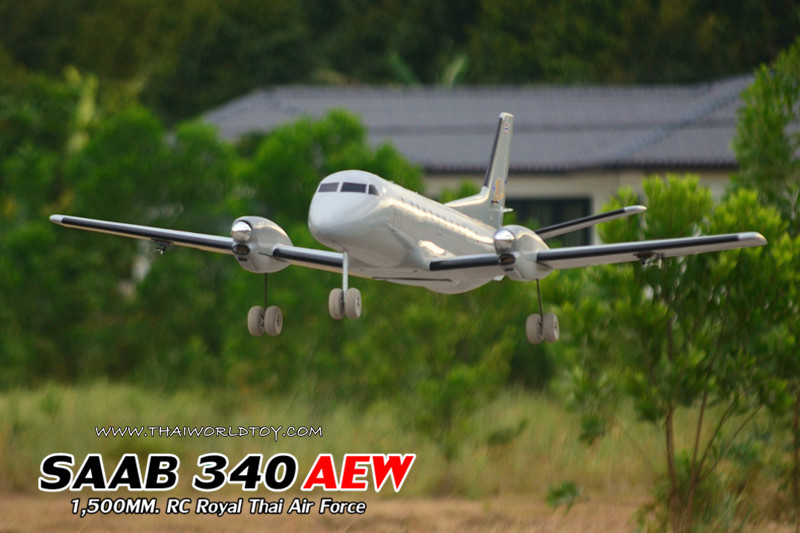 SAAB 340 AEW 1,500MM. RC Plane