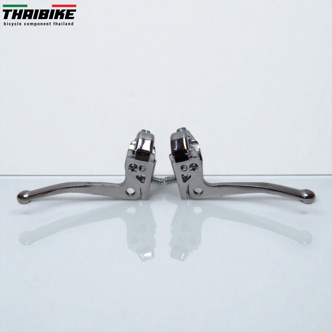 มือเบรกจักรยานโบราณ เหล็กชุบโครเมี่ยมแท้ งานไต้หวันคุณภาพสูง ใส่รถฮัมเบอร์ – ราเล่ห์