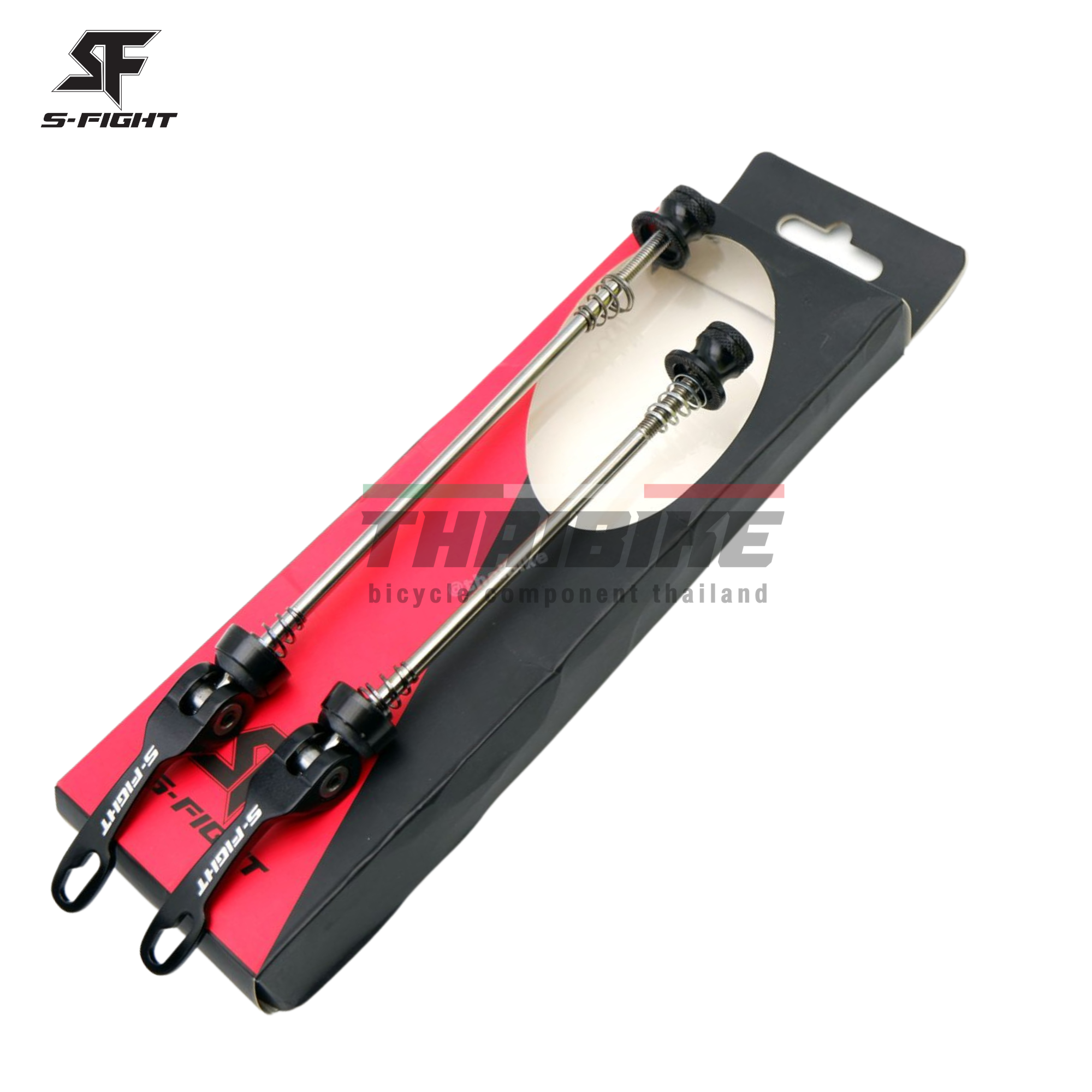 แกนปลดเร็วจักรยาน ใส่รถจักรยาน ยี่ห้อ S-FIGHT เสือหมอบ เสือภูเขา หน้า+หลัง
