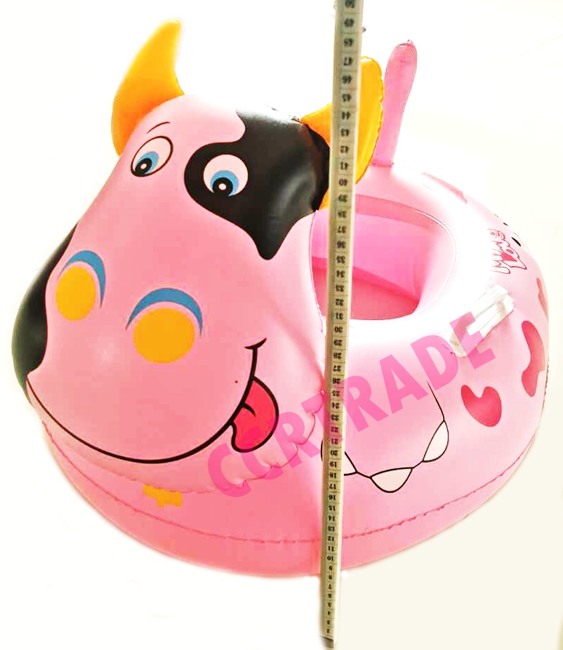 ห่วงสอดขาเป่าลม มีเสียง ลายวัว 45x73 ซม.(1x3)