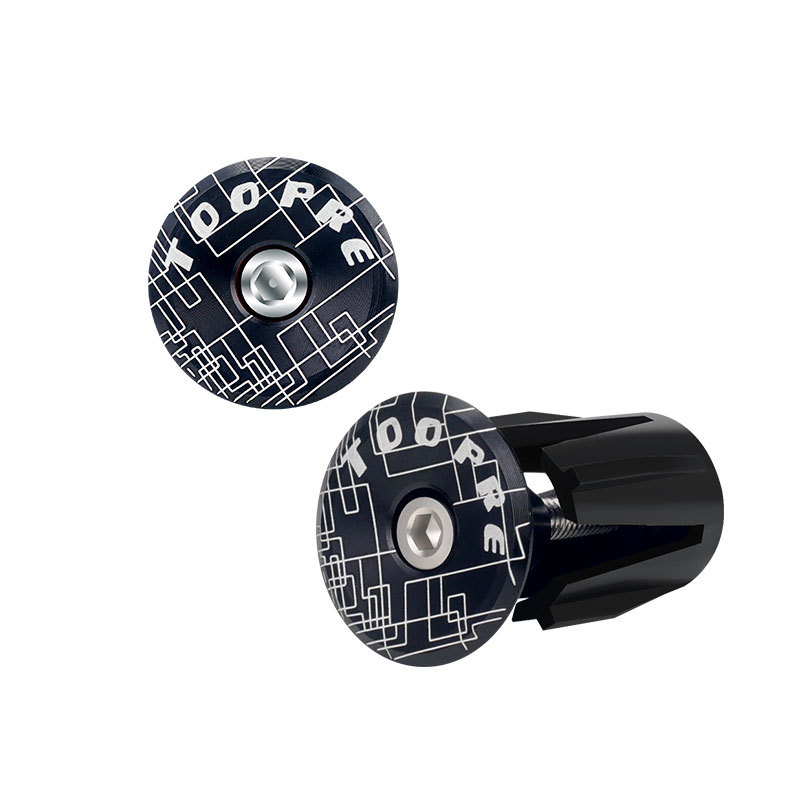 จุกปิดปลายแฮนด์เสือหมอบ เสือภูเขา ฝาปิดปลายแฮนด์อลูมิเนียม TOOPRE