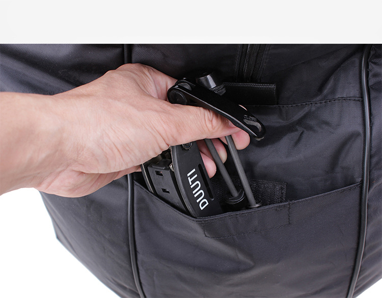 กระเป๋าใส่รถจักรยานแบบถอดสองล้อ 26 27.5 29 700C ยี่ห้อ DUUTI แถมฟรีถุงใส่ล้อ ถุงล้อ