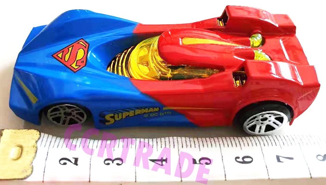 เซ็ตรถเหล็กฮีโร่ DC 3 ชิ้นกล่อง 9.5x24 ซม.(ลิขสิทธิ์แท้)(1x3)