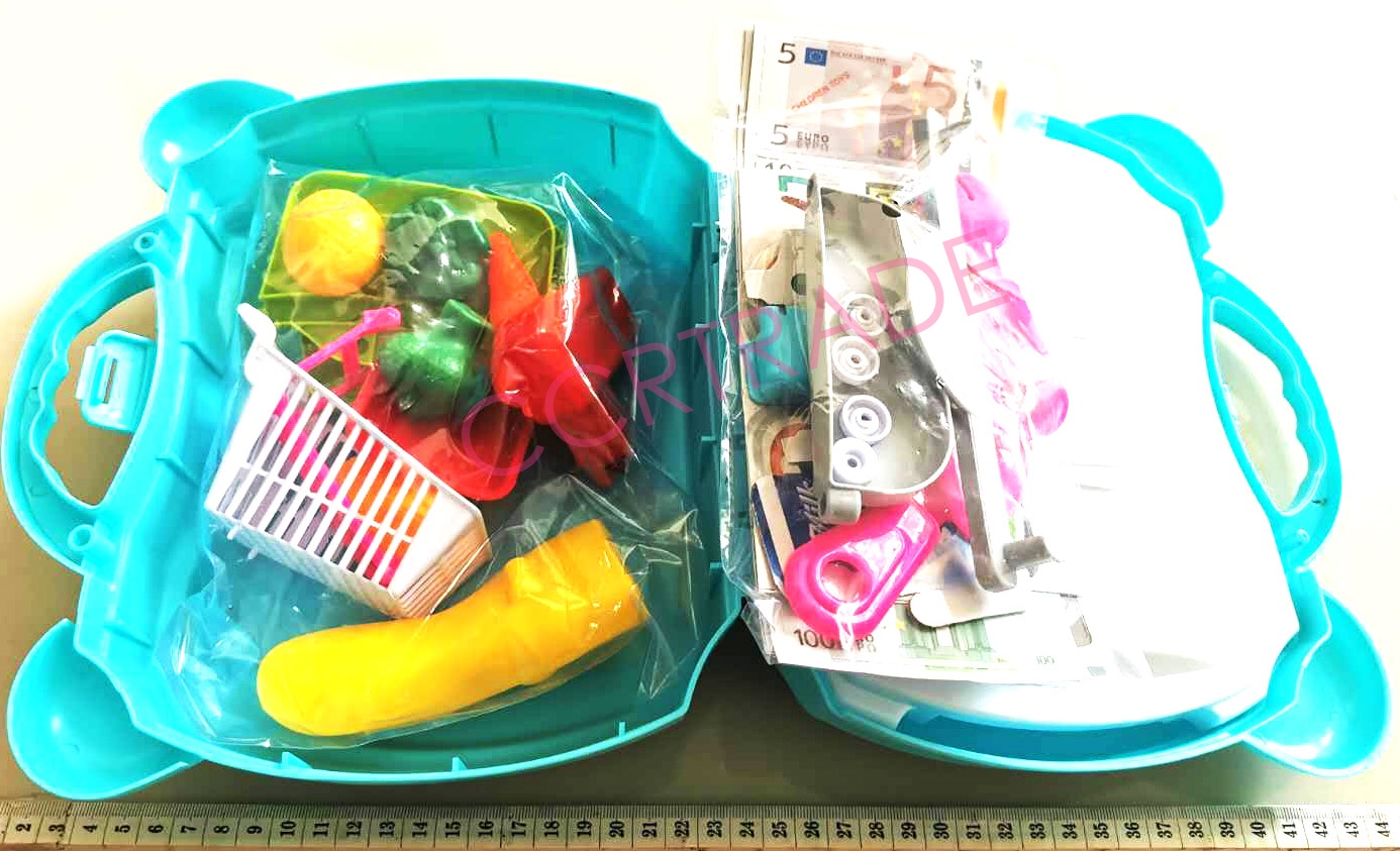 เซ็ทซุปเปอร์+รถเข็นกระเป๋าหิ้ว 21x23 ซม.(1x3)