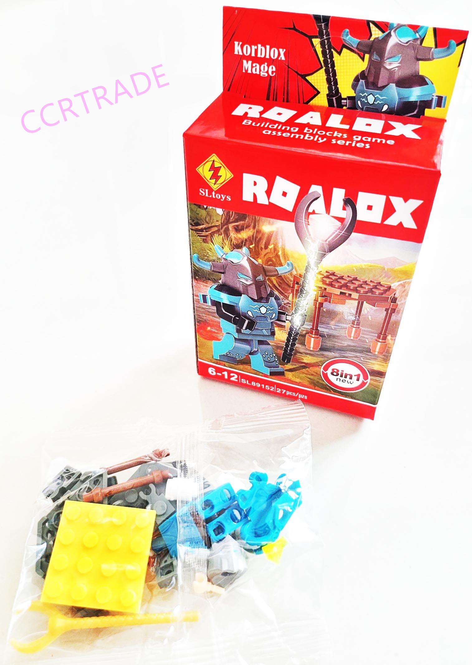 เลโก้โรล็อกซ์อัศวินกล่อง 8x14.5 ซม.(งานห้าง)