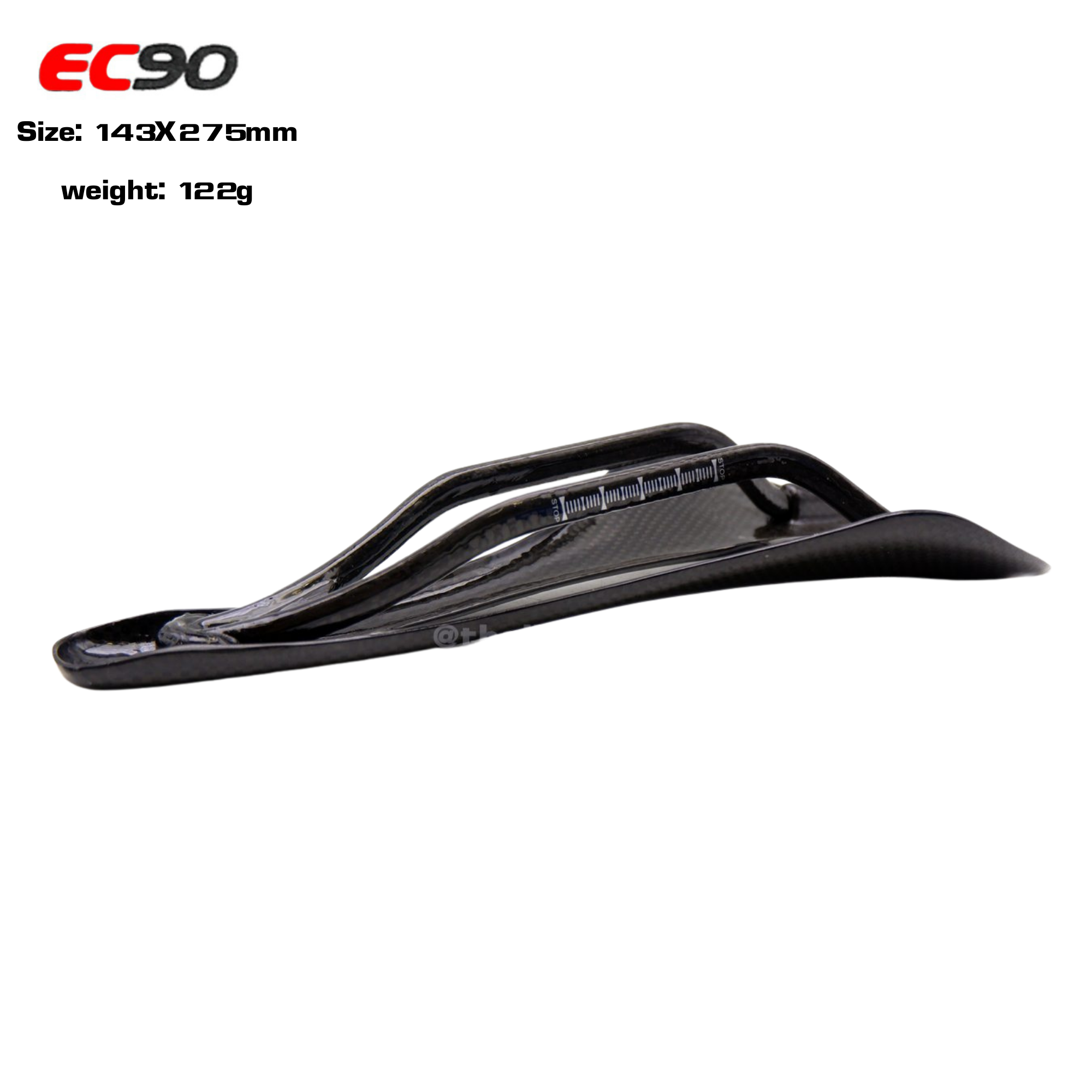อานจักรยาน FULL CARBON EC90 รางคาร์บอน น้ำหนักเบา